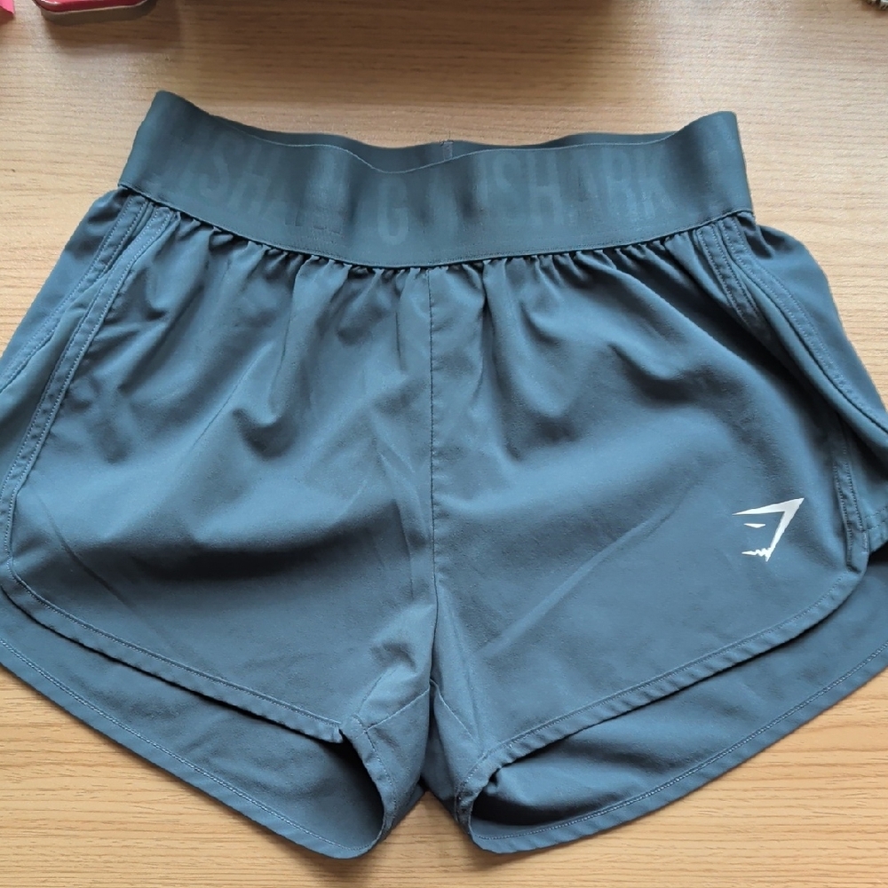 Gymshark Women's Charcoal Athletic Shorts